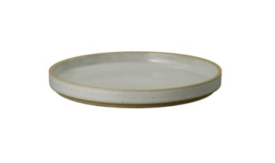 画像1: HASAMI PORCELAIN Plate 220mm Gloss gray