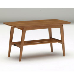 カリモク60 リビングテーブル（小）ウォルナット メラミン化粧板天板の素材木